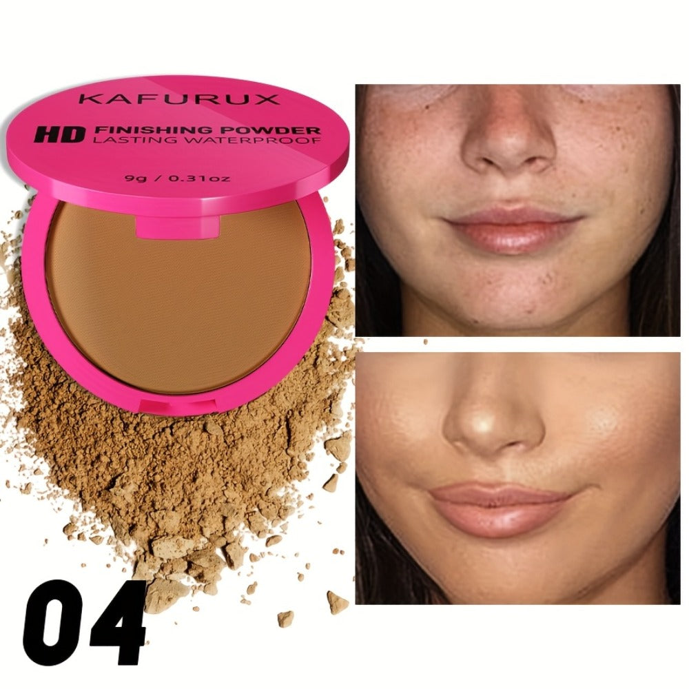 Pressed Powder Foundation 2 Pcs Set Waterproof Sweatproof Lightweight Buildable Coverage Non-Sticky Non-Drying Natural Matte Finish Concealer Makeup for All Skin Types 5 Shades Wom - product image 18