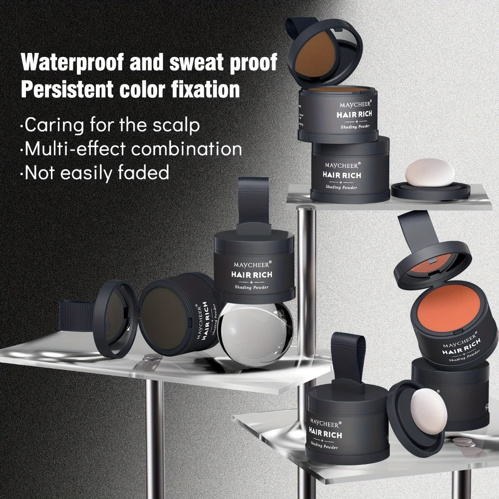 Beard Touch-Up Powder for Men - Instant Gray Coverage Beard Filler for Sparse Patchy Beard Eyebrows Hairline Temples Natural Finish Skin Friendly Long Lasting 5 Colors Available - product image 10