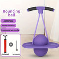 High-Elasticity Hopper Ball, Long-lasting Wear-Resistant Jumping Ball for Fitness & Outdoor Fun, No Battery Needed, Purple, Red & Blue, Great Festival Gift - product image 3