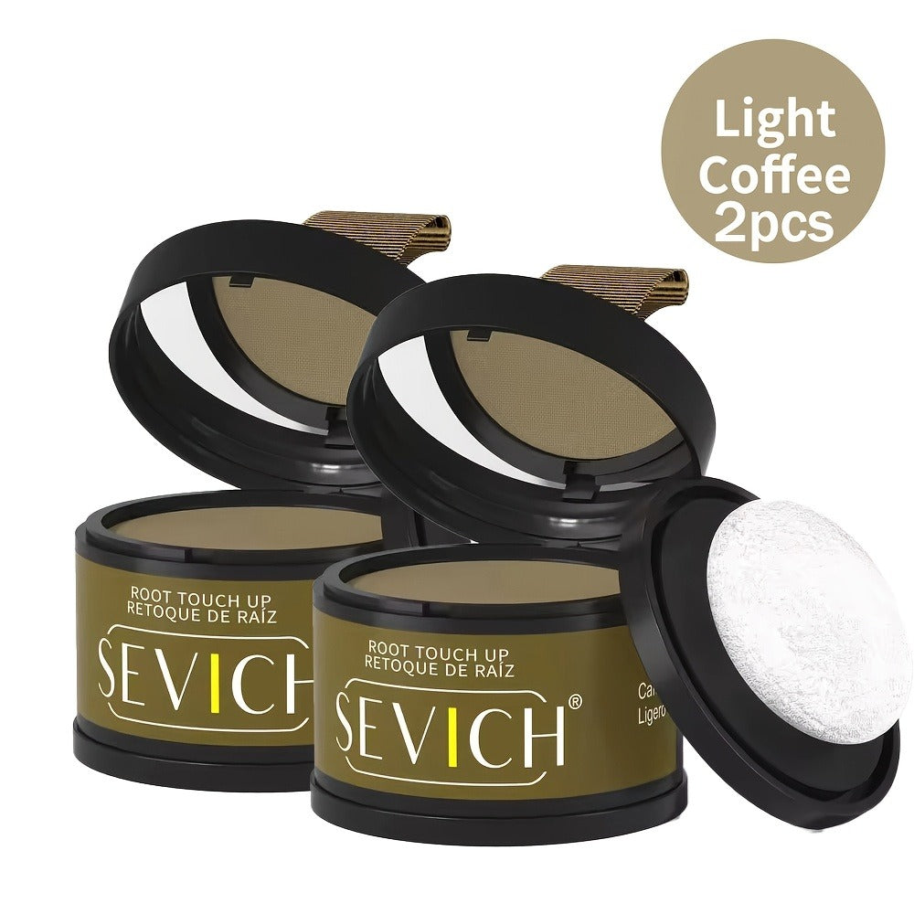 Root Touch Up Hair Powder for Thinning Hair & Gray Roots — Instant Hairline Concealer Shadow Topper, Long-Lasting Resistant Formula, 13 Shades, 2/3pcs Kit for All Hair Types Women  - product image 32