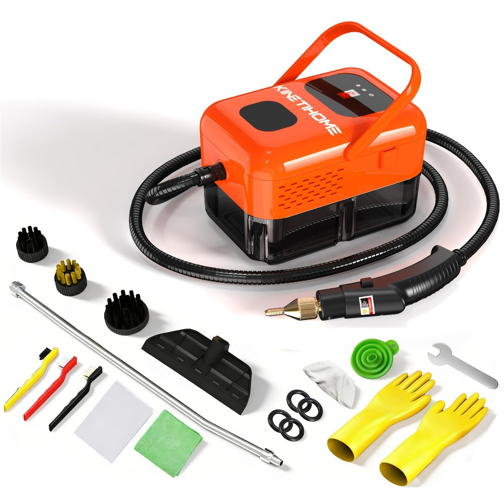 Steam Cleaner Handheld High Pressure Portable | Chemical-Free Deep Clean for Kitchen Grease Range Hood Sofa Tile Grout Car AC Washing Machine | Multi-Surface Steam Cleaning Machine - product image 5