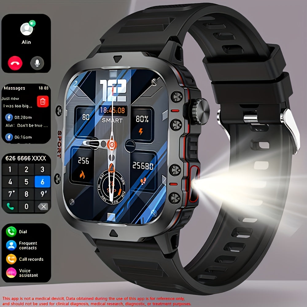 Large-Screen Smartwatch Compatible for iPhone & Android, Wireless Smartwatch with Wireless Calling/SMS, Fitness Tracker, Remote Camera Control, USB - product image 12