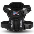 Reflective No-Pull Dog Harness with Patches – Adjustable Soft Mesh Vest Harness for Small, Medium & Large Dogs – S, M, L, XL - product image 3