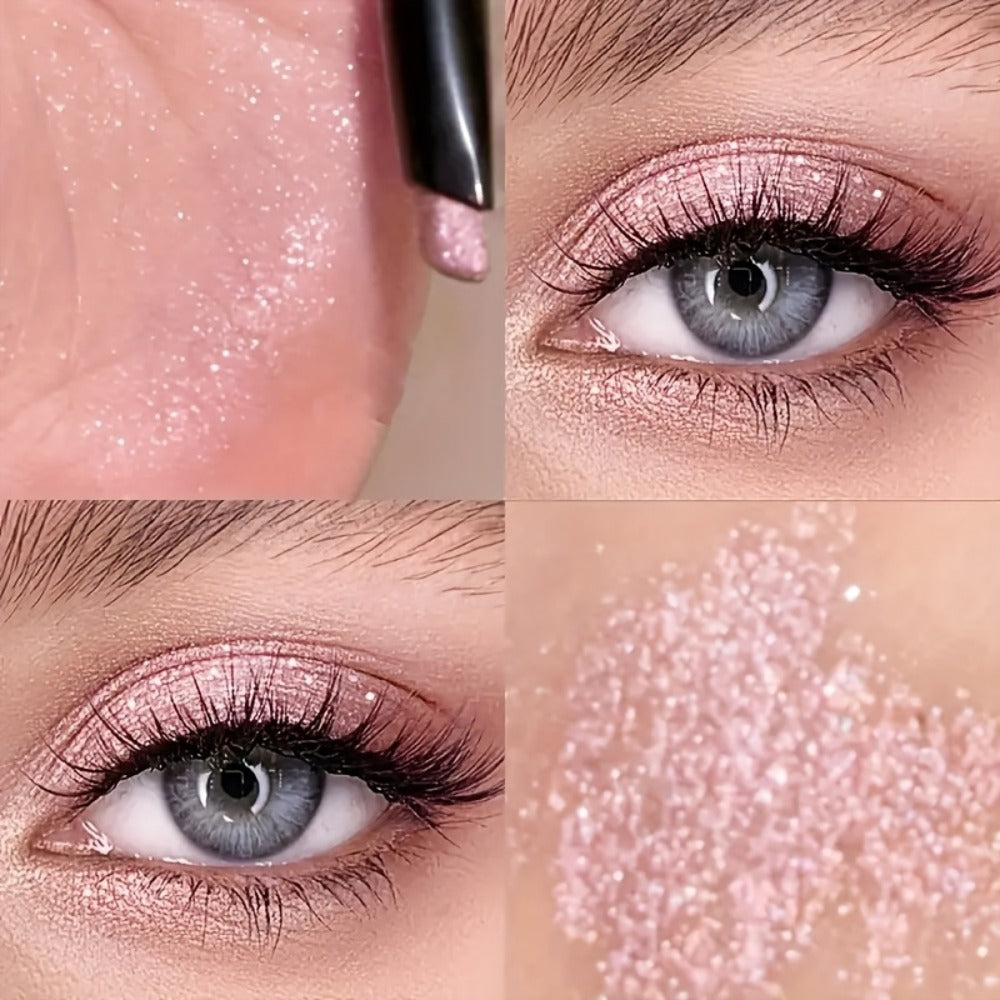Shimmer Eyeshadow Stick Set 6 Pcs for Women – Pearl Sparkling Waterproof Long-Lasting Eye Makeup Pens with Squalane, Easy Blendable No-Brush Eyeshadow Kit, Gift for Her - product image 10