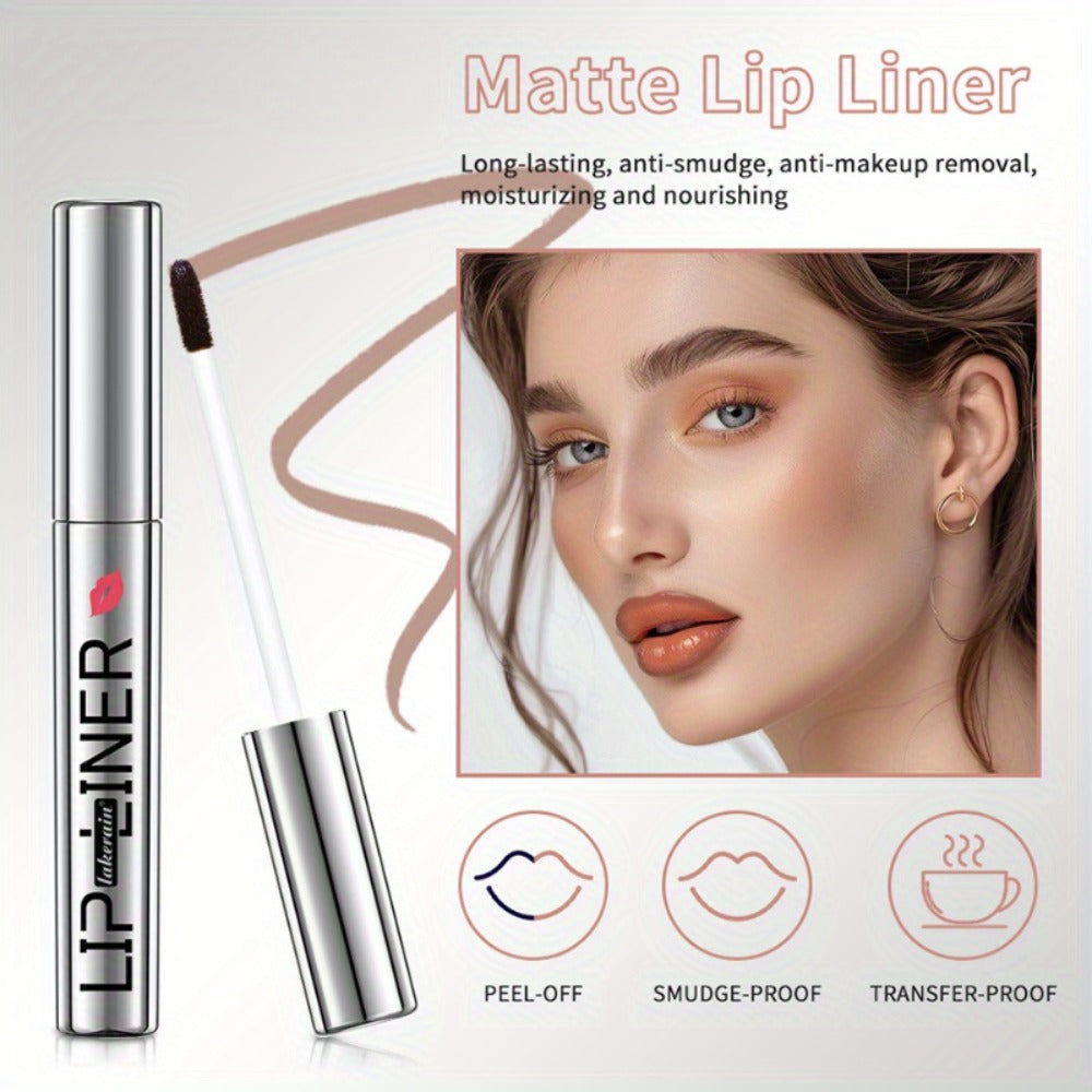 Lip Stain Pen Set 4 Colors 2-in-1 Lip Liner & Lip Tattoo — Waterproof Smudge-Proof Transfer-Resistant Matte Finish, Natural Acid Formula Long-Lasting All-Day Wear Lip Color for All - product image 11