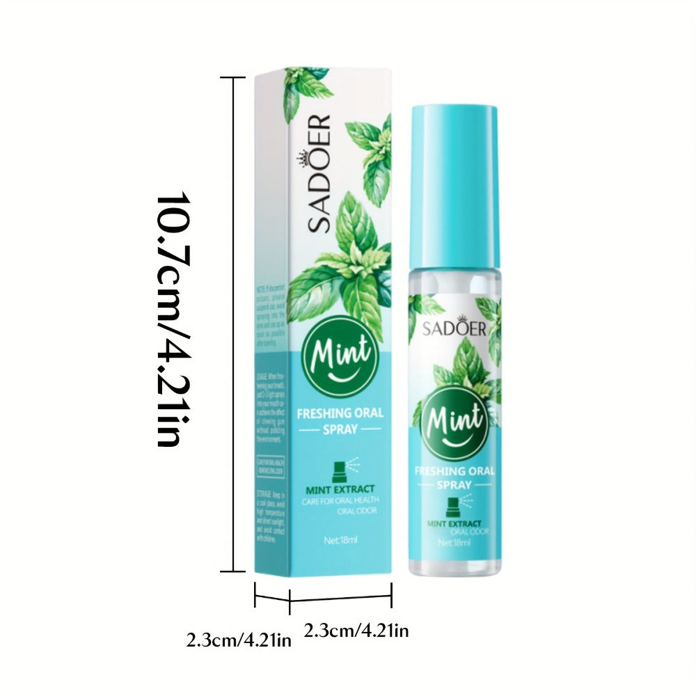 Mint Breath Spray with Tea Tree Essence Portable Oral Freshener — Fast-Acting Compact Pocket-Size Mouth Spray for On-the-Go Fresh Breath, Available in 2-Pack & 4-Pack Gift Set - product image 5