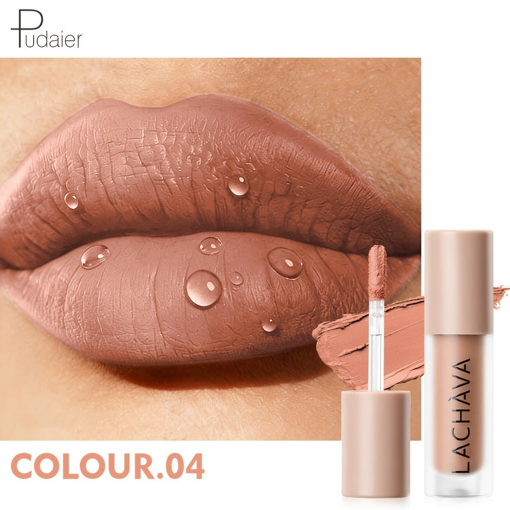 Matte Liquid Lipstick for Women — Velvet Soft Non-Drying Waterproof Long-Lasting Formula, Highly Pigmented Full Coverage Lip Color in Nude Brown Pink Red Purple Gold Shades - product image 14