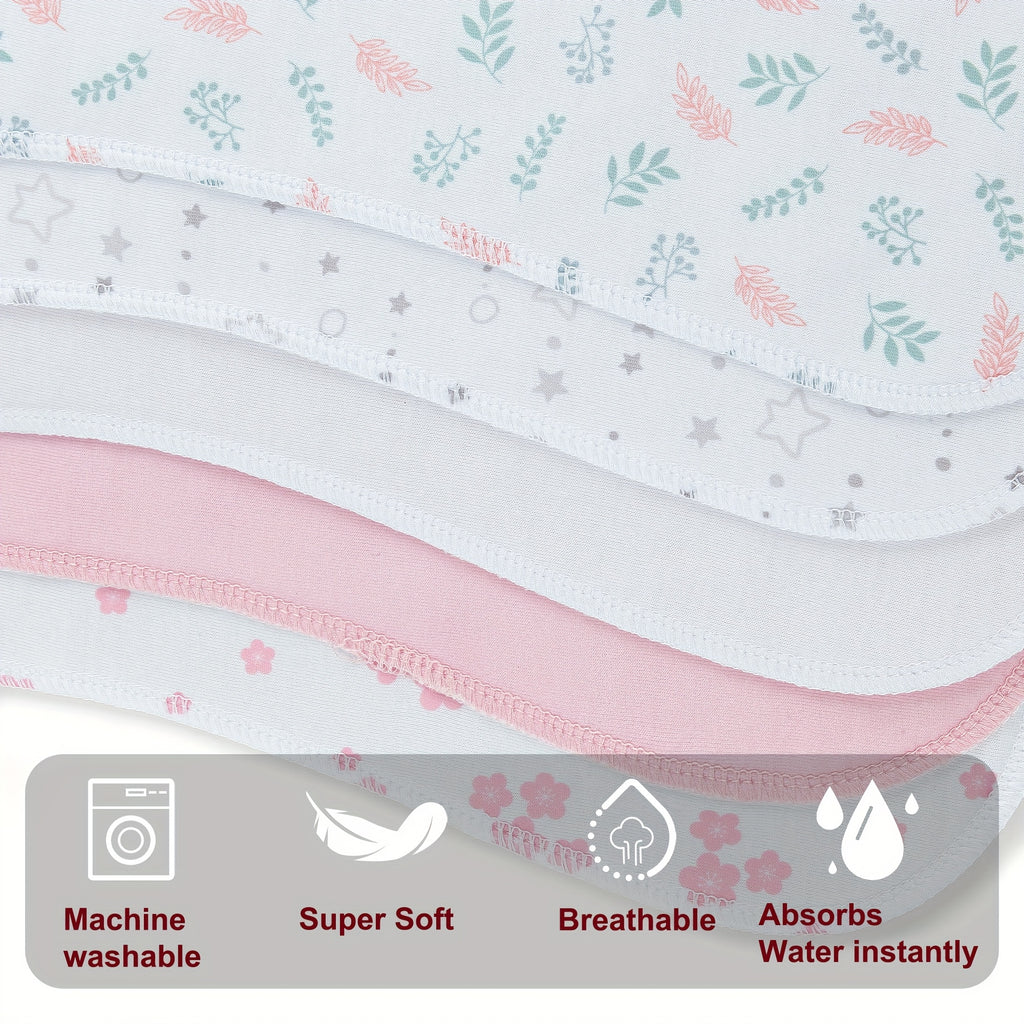 10-Pack Burp Cloths For Baby Boys and Girls - Baby Burp Cloth, Baby Washcloths, Burp Rags, Large Neutral Burp Clothes For Newborn - product image 30