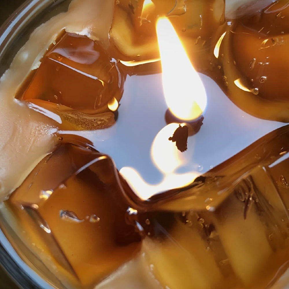 Coffee Candle Handcrafted – 200g Iced Coffee Scented Soy Candle in Single Cup Design, Rich Coffee Aroma for Indoor Fragrance, Instagram-Style Niche Birthday Gift Box for Coffee Lov - product image 10