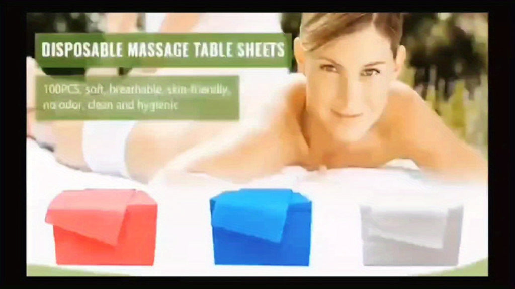 Disposable Massage Table Sheets 100-Pack Non-Woven Spa Bed Cover – Stain-Resistant Single-Use Table Liner for Massage Therapists, Estheticians, Tattoo Artists & Salons, White or Pi - product image 12