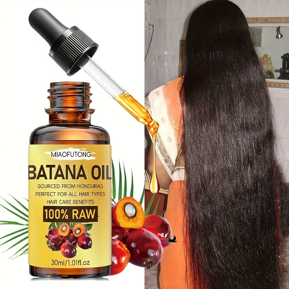 Batana Oil 30ml Cold-Pressed — Multi-Use Hair Growth & Scalp Strengthening Oil for Hair, Eyelashes & Eyebrows | Repairs Damage, Soothes Dry Scalp & Adds Shine | All Hair Types Unis - product image 7