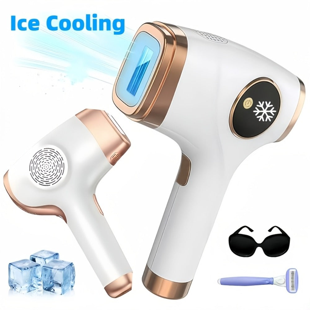 IPL Hair Removal Device Sapphire Ice Cooling Painless 999900 Flashes 9 Modes – At-Home Permanent Hair Reduction for Women Men Face Body Bikini Underarms Legs - product image 5
