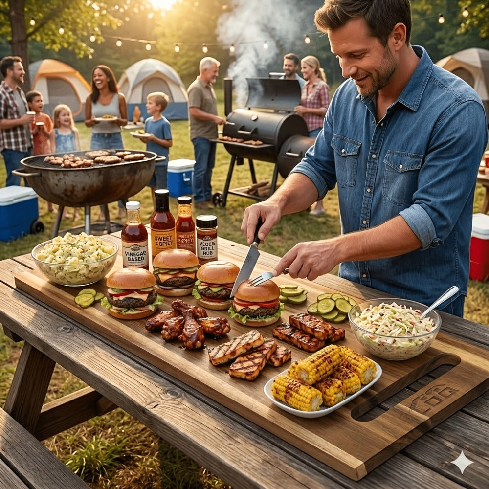 Charcuterie Board Extra Large 36x12 Inch Acacia Wood Cutting Board with Handles 3FT Rectangular Cheese Serving Platter Oversized Grazing Board for Meat Appetizers Party Entertainin - product image 9