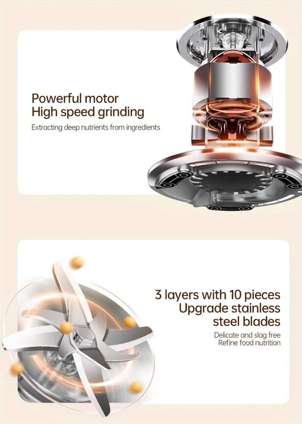 8-in-1 Nut Milk Maker 35oz 8-Blade - Almond Oat Soy Coconut Plant-Based Milk Machine with Delay Start Keep Warm Self-Cleaning Boil Water Function - Non-Dairy Beverage Blender Soy M - product image 13
