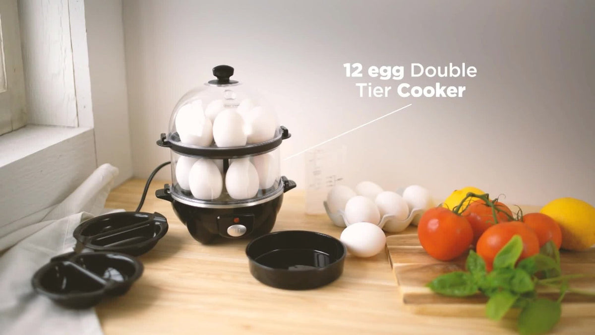 Electric Egg Boiler & Cooker with Auto Shut-Off – Single & Double Layer, Multi-Function for Hard Boiled, Soft Boiled, Scrambled, Omelette, Steamed Vegetables & Dumplings, 4 Colors - product image 17