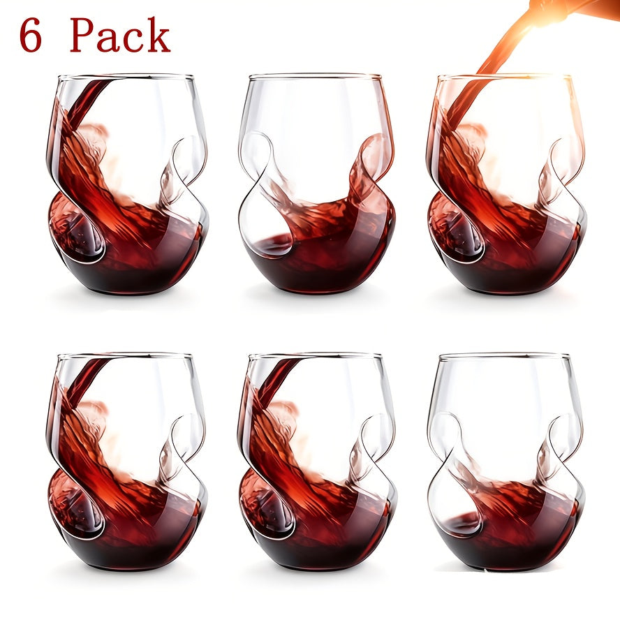 Two-Pack/Four-Pack/Six-Pack, Creative Japanese Cocktail Glasses For Home Use Water Cup Tea Glass Beer Mug Twist Glass Whiskey Tumbler - product image 7