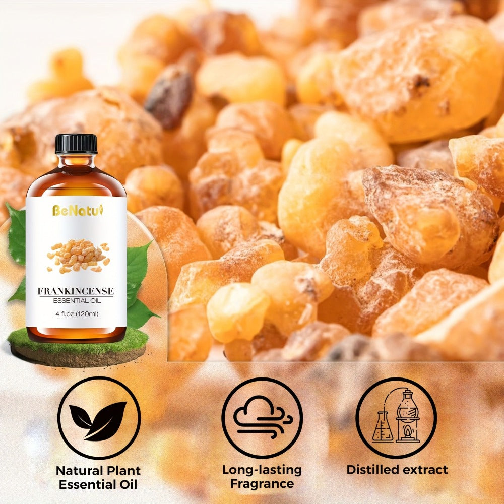 Essential Oil for Diffuser & Humidifier – Frankincense, Argan & Jojoba Oil, Long-Lasting Woody Warm Resin Aroma for Home, Hotel & Room Decor, Candle Making & Aromatherapy, 4.06oz N - product image 15