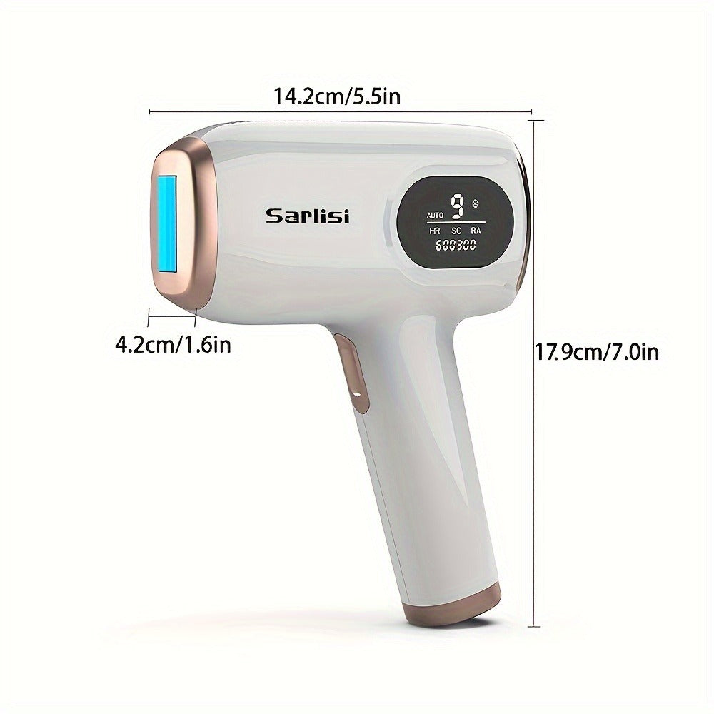 IPL Hair Removal Device 9-Mode Auto Flash for Women & Men – Painless Permanent At-Home Laser Hair Remover for Face Legs Underarms Bikini Line Arms Back Chest Full Body - product image 5