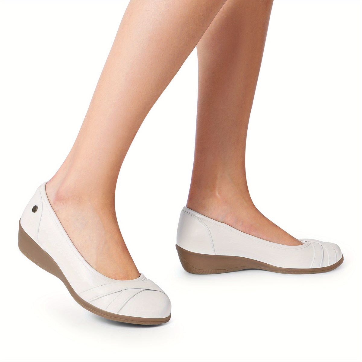 Casual Flat Shoes for Women with a Comfortable Round Toe and Low Heel, Soft-Soled for Long Walks and All-Day Standing, Gift for Ladies - product image 12