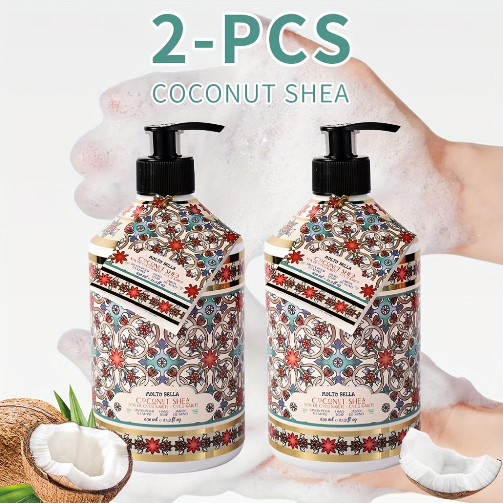 Moisturizing Liquid Hand Soap 2-Pack 21.3 fl oz Each — Foaming Pump Dispenser in 5 Scents, Gentle Gel Formula for All Skin Types, Bathroom Kitchen Office & Travel Hand Wash - product image 5