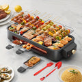 Electric Grill 2-in-1 Indoor BBQ & Frying Pan – 1500W Temperature Control, Non-Stick Detachable Cooking Board, Portable Electric Grill for Meat, Dishwasher Safe, Christmas Gift Ide - product image 15