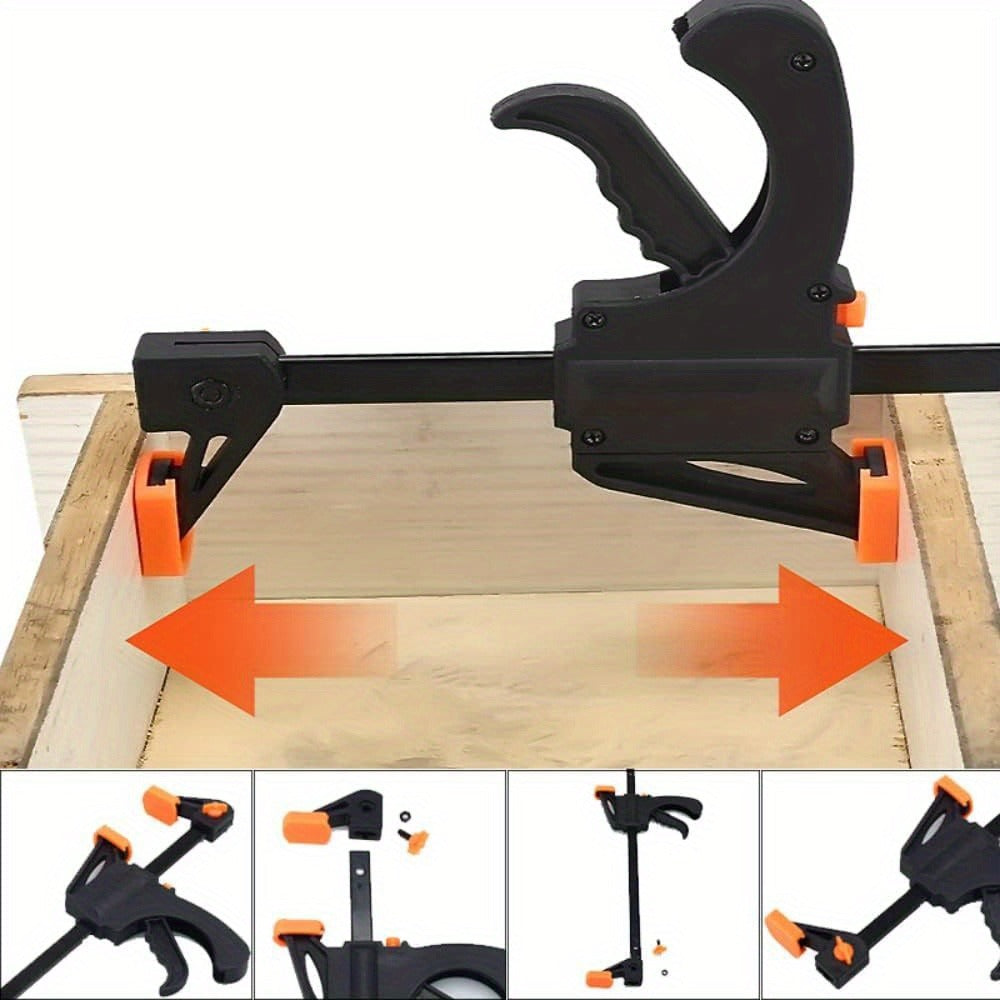 F Clamp Woodworking Quick Clamp Set Ratcheting Bar Clamp with Trigger Handle for Wood Glue DIY Projects - product image 15