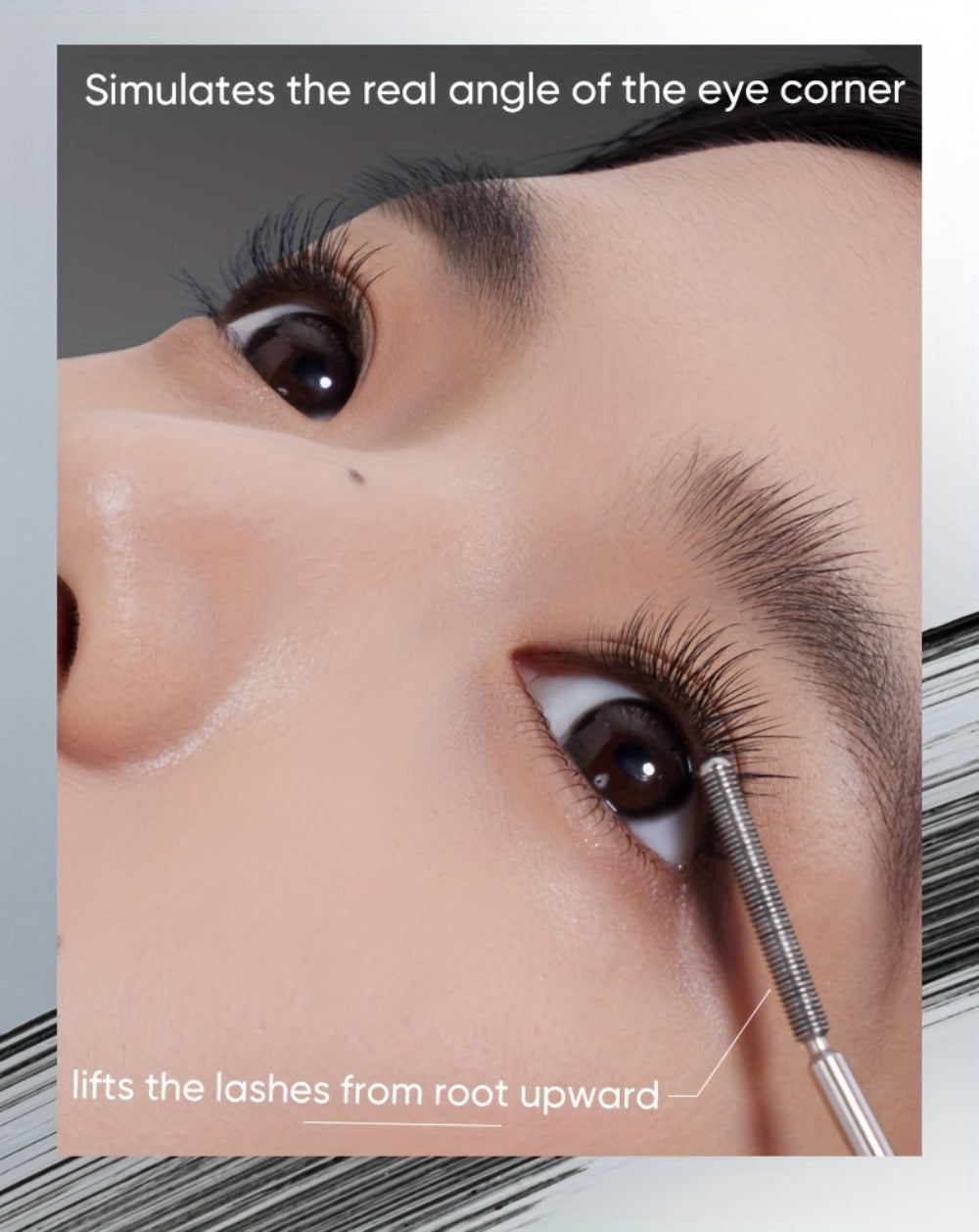 3D Curling Mascara Waterproof Volumizing Lengthening Smudge-Proof Nourishing Eyelash Wand Long-Lasting Black Brown Korean Makeup Style for All Eye Types Women - product image 28