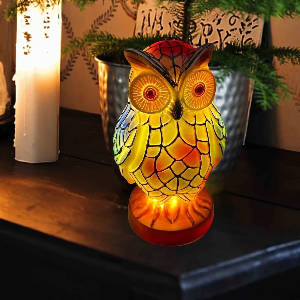 3D Resin Animal Night Light – Bohemian Vintage Dragon, Owl & Sea Turtle Stained Desk Lamp for Bedroom, Home Decor, Birthday & Christmas Gift (Dragon / Owl / Sea Turtle) - product image 13