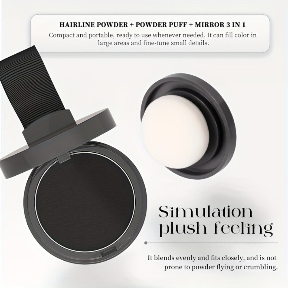 Beard Touch-Up Powder for Men - Instant Gray Coverage Beard Filler for Sparse Patchy Beard Eyebrows Hairline Temples Natural Finish Skin Friendly Long Lasting 5 Colors Available - product image 13