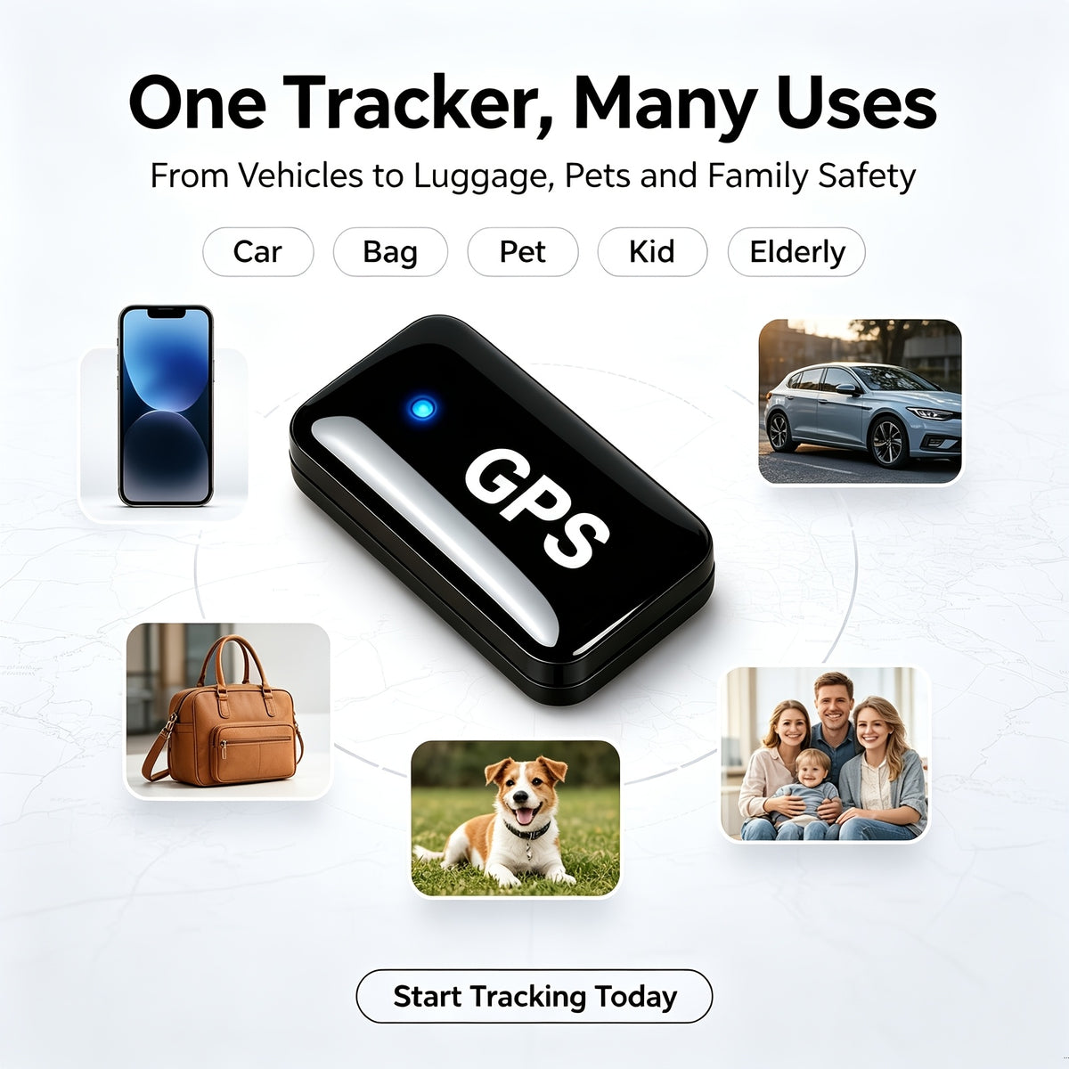 HighPrecision GPS Tracker, Second-Level Real-Time Positioning No Delay, Complete History Track Playback Available, Instant Alert for Smart Geofence Crossing - product image 11