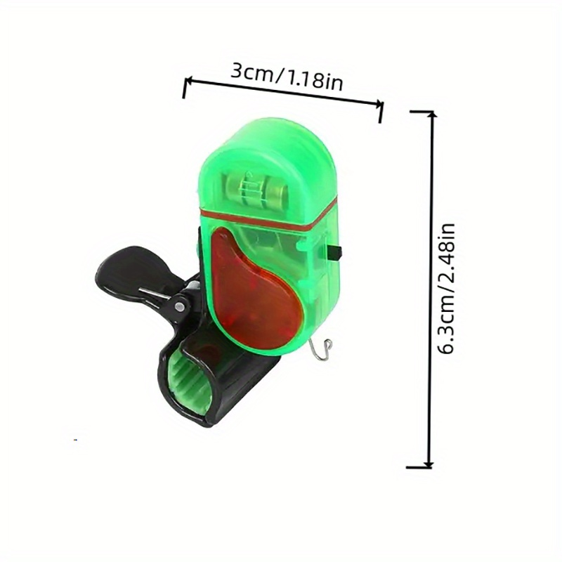 Fishing Bite Alarm Set of 4 with Sound Alert & LED Indicator – All-Weather Travel-friendly Electronic Fish Bite Detector for Night Fishing, Long-Distance Carp - product image 4