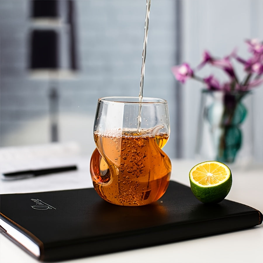 Two-Pack/Four-Pack/Six-Pack, Creative Japanese Cocktail Glasses For Home Use Water Cup Tea Glass Beer Mug Twist Glass Whiskey Tumbler - product image
