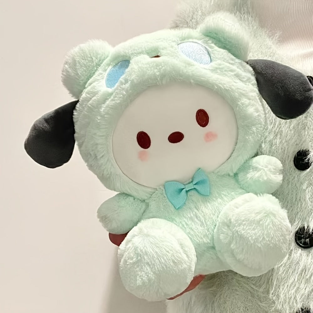 Kawaii Big-Eared Cinnamon Dog Plush Doll | Soft Stuffed Puppy Toy in White, Blue Jade & Pudding Styles for Girls Kids Teens Anime Fans Collectors | Birthday - product image 10