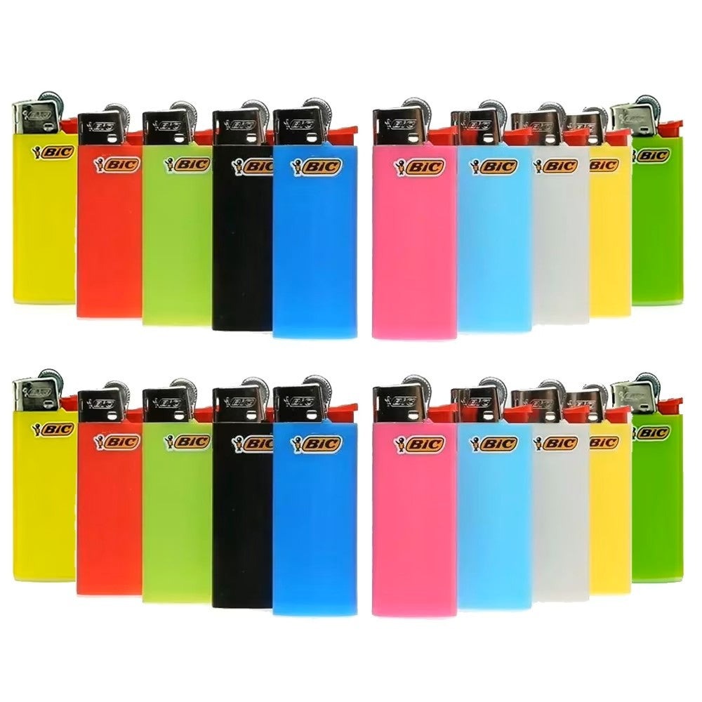 BIC Classic Pocket Lighters Bulk, Assorted Colors, Reliable Windproof Flame for Candles Fireplace Camping Grill, 4/6/8/10/20/25/50 Pack Value Set - product image 8