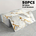 Peel and Stick Marble Tile Stickers – Self Adhesive Foam Wall Tiles for Bathroom Kitchen Office Bohemian Home Decor (50/100pcs, White/Gray/Black/Blue Gold) - product image 31