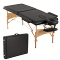 2-Fold Portable Massage Table with Face Cradle & Carrying Bag — Adjustable Height PU Leather Lash Bed for Spa, Tattoo, Esthetician & Home Use, 6 Colors, 2 Sizes - product image 15