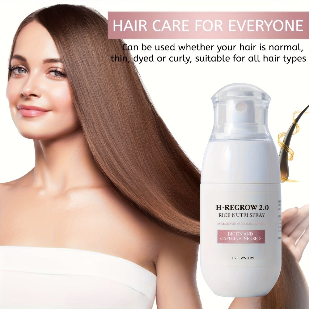 Rice Scalp Spray 4pcs Set — Hydrolyzed Rice Protein & Ginger Root Extract Hair Mist for Scalp Moisturizing, Strengthening & Softening | Lightweight Leave-In | 1.69oz Each - product image 2