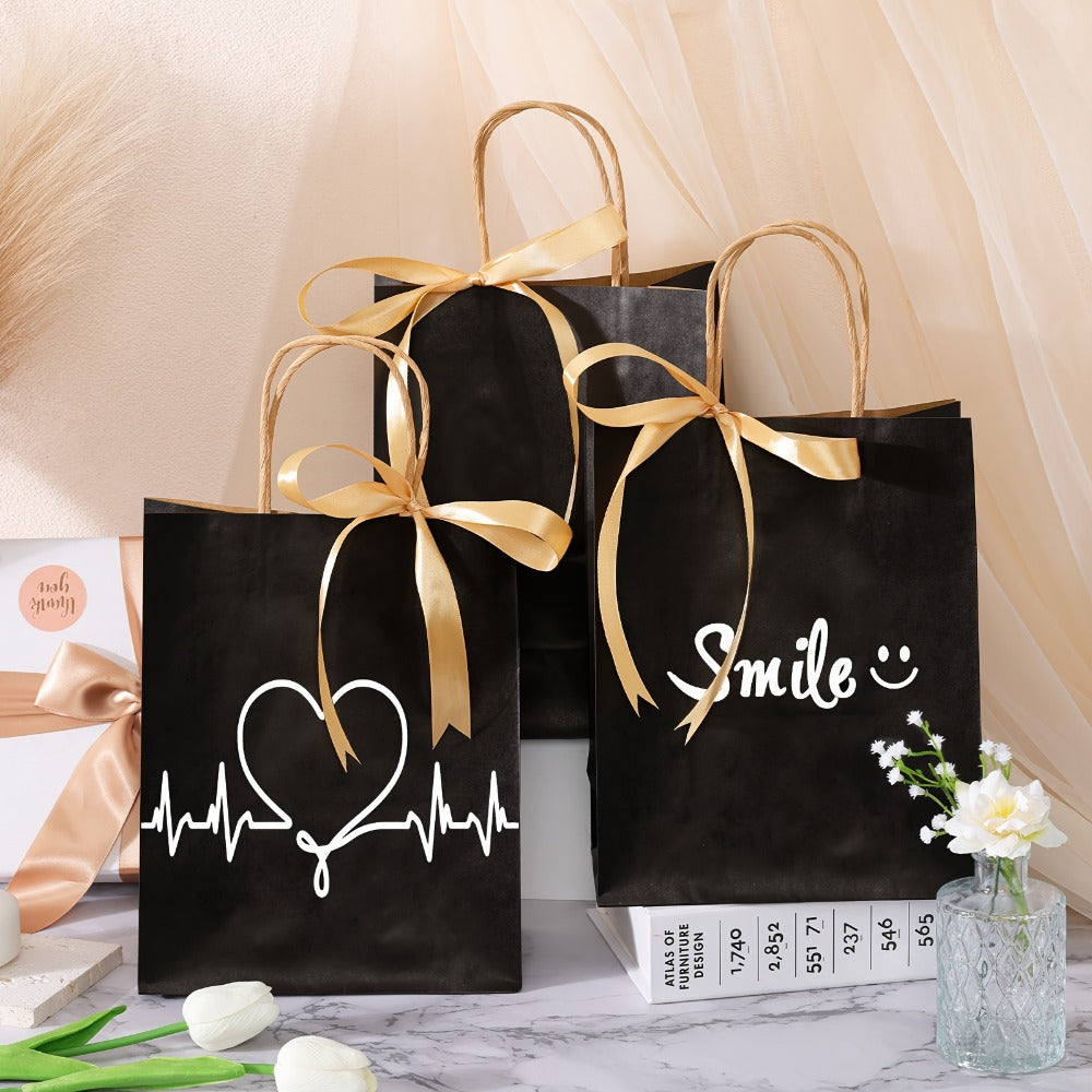 Paper Gift Bags with Handles 110pcs Bulk, Medium & Large Sizes, Shopping Bags for Small Business, Party Favor Bags, Candy Bags for Wedding Christmas Birthday - product image 6