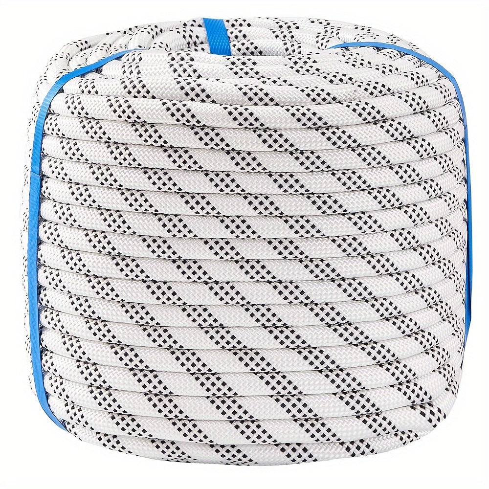 Double Braided Nylon Rope 1/2 Inch Heavy Duty Polyester – 100ft 150ft 200ft Multi-Color for Anchoring Towing Cargo Sailing Dock Lines & Outdoor Use - product image 7
