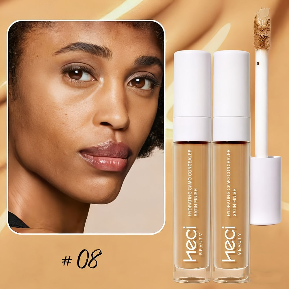 Liquid Concealer and Contour Stick Set 2 Pcs Buildable Coverage Hydrating Pore Minimizing Long-Lasting for Blemishes Dark Circles All Skin Types Flawless Finish - product image 13