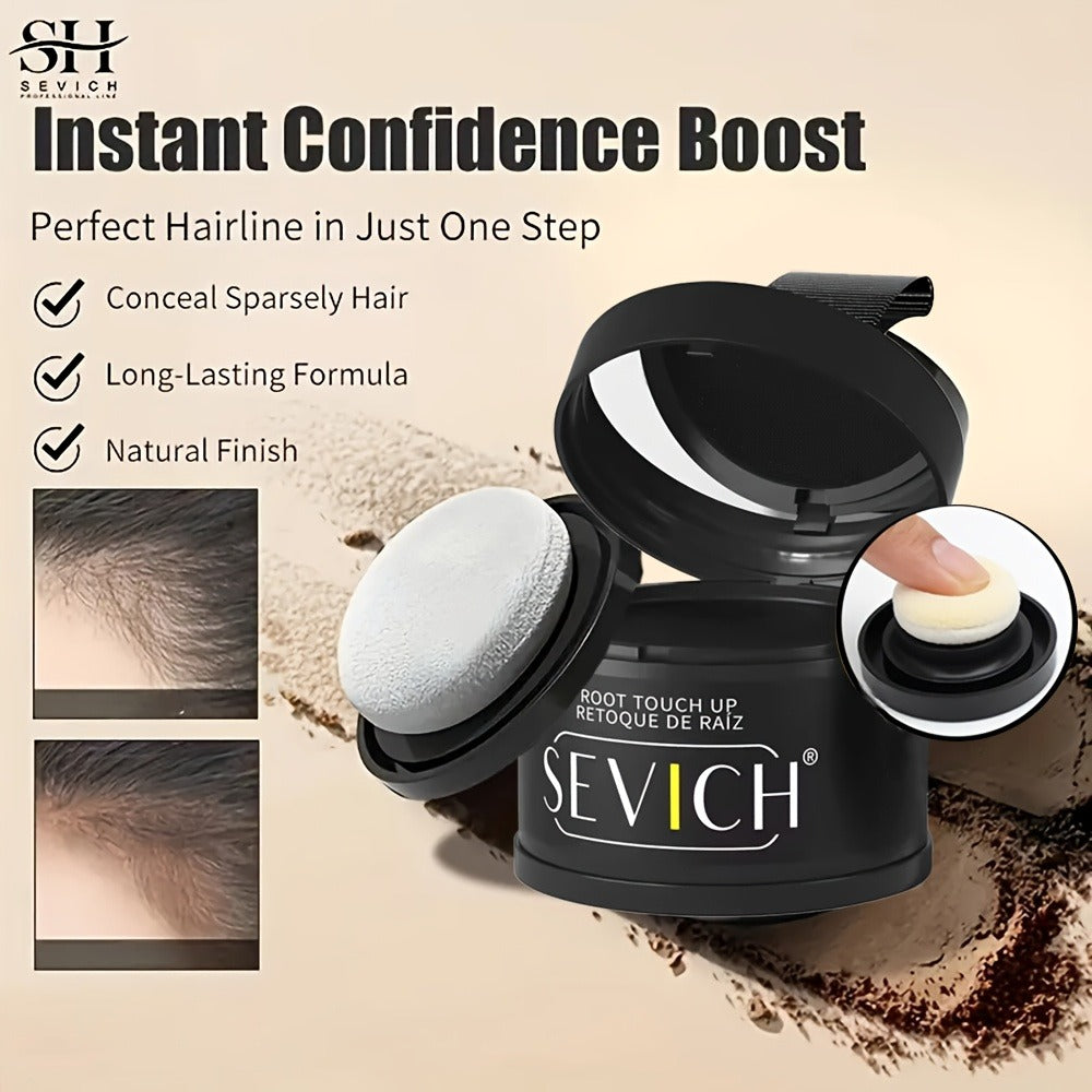 Root Touch Up Hair Powder for Thinning Hair & Gray Roots — Instant Hairline Concealer Shadow Topper, Long-Lasting Resistant Formula, 13 Shades, 2/3pcs Kit for All Hair Types Women  - product image 2