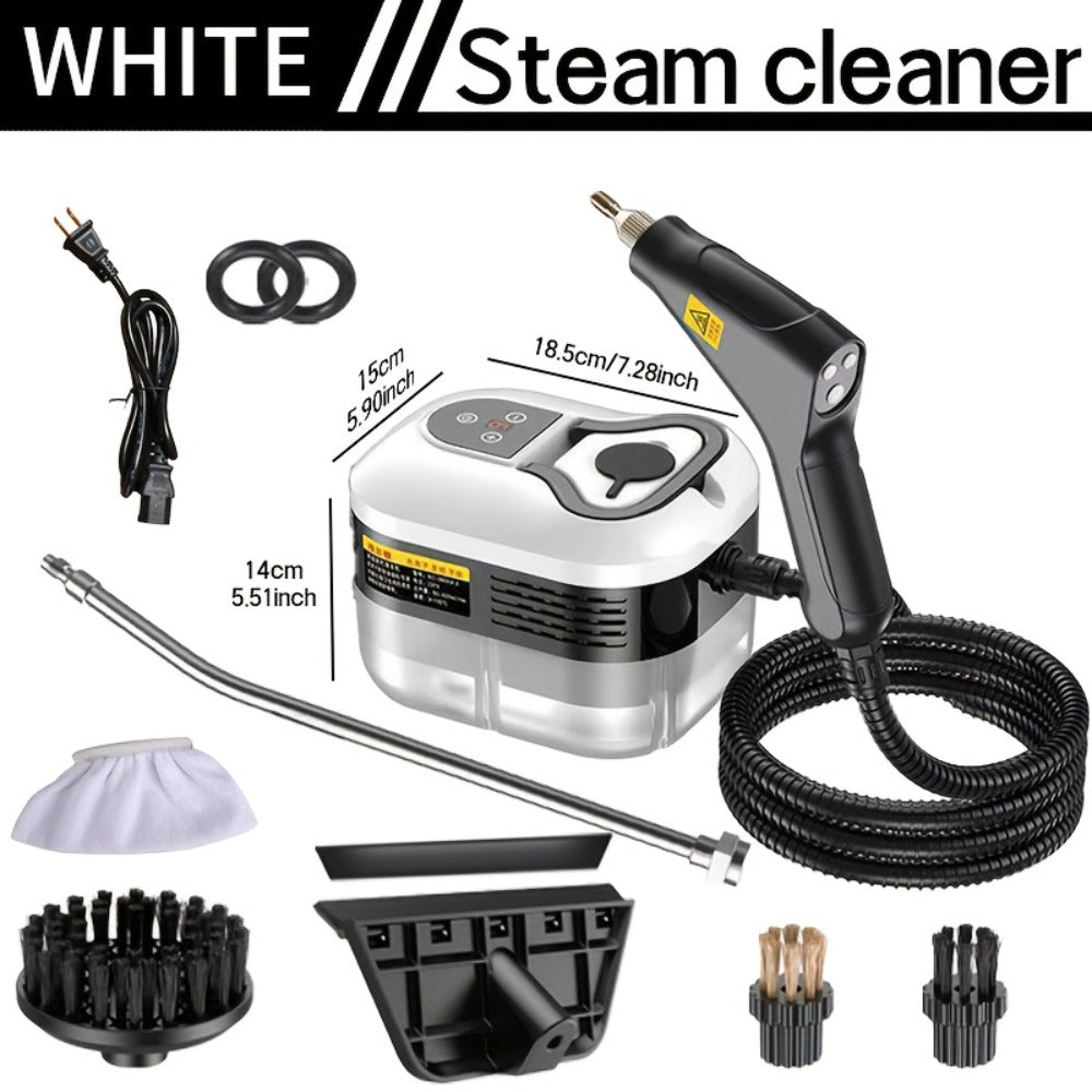 Carpet Steam Cleaner Handheld with LCD Display 1200ml Tank Gear Switch High Temperature for Kitchen Sofa Floor Tile Grout Home - product image 5
