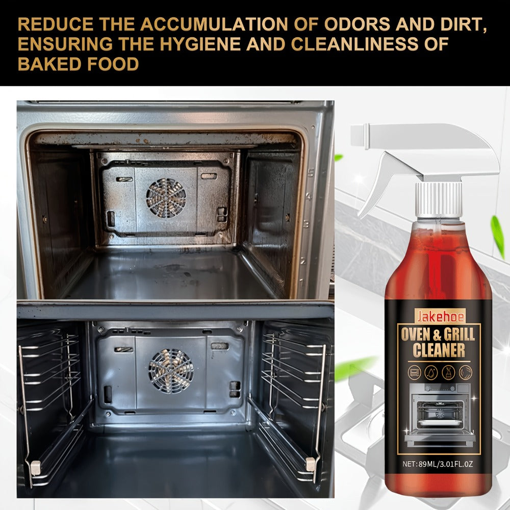 Oven Cleaner Foam Spray 3-Pack Heavy Duty Stove & Grill Degreaser Removes Stubborn Baked-On Grease Stains Gentle Formula Safe for Ovens Stoves Grills - product image 5