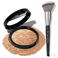 Highlighter Powder and Brush Set 2pcs for Women — Baking Formula High Gloss Illuminating Powder with Blush Brush, Long-Lasting Radiant Glow for All Skin Tones, Travel Makeup Kit - product image 9