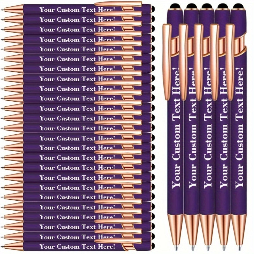 Ballpoint Stylus Pens 30 Pack – 2-in-1 Touchscreen Stylus & Ballpoint Pen with Comfortable Grip, Personalized Engraving, Bulk Set for Office, School, Wedding & Party Favors - product image 11