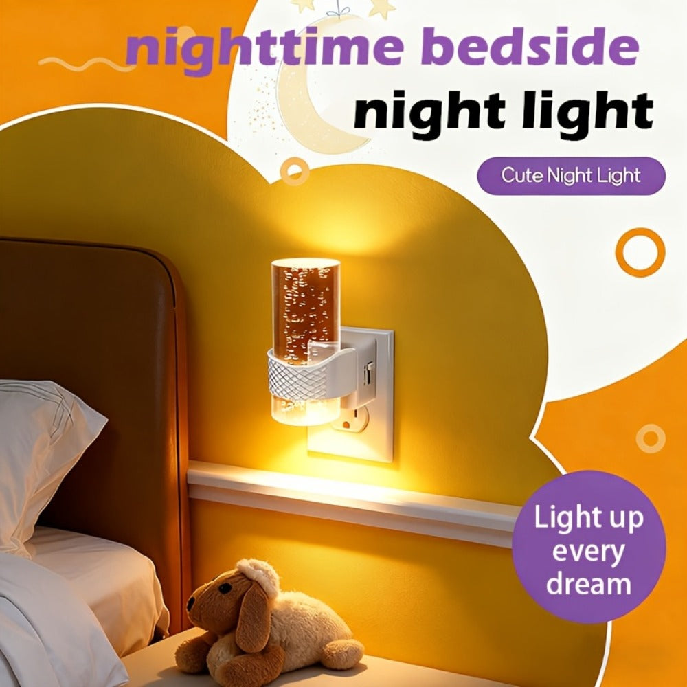 LED Plug-In Night Light with Dimmable 3000K Warm Light & Auto Sensor, 2 Pack for Hallway Bedroom - product image 2