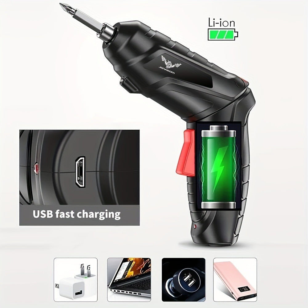 3.6V Mini Electric Drill Screwdriver Set 1300mAh Lithium Battery Power Tools Kit for Home Repair - product image 6