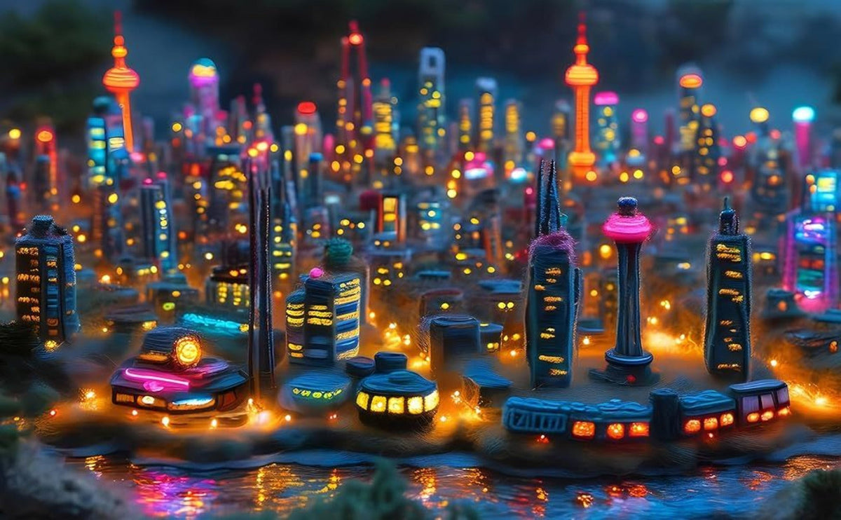 Mini Spotlight Battery Operated LED 20 Pack - Cordless Miniature Spot Lights for Artwork, Paintings, Jewelry, Display Cases, Handicrafts, Models & Puzzles (Green / Red / RGB / Blue - product image 12