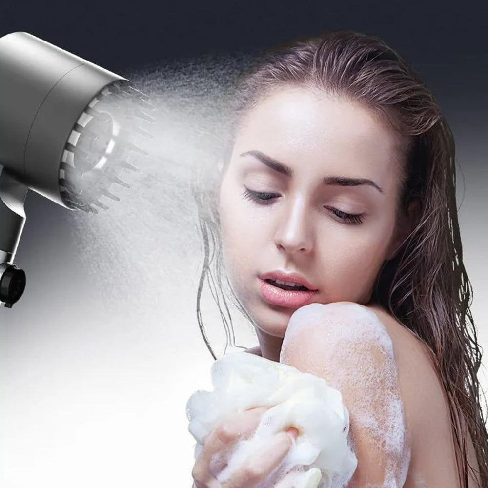 Filtered Handheld Shower Head High Pressure 4 Spray Modes ON/OFF Switch with Hose 5 Filter Elements Pet Shower - product image 12