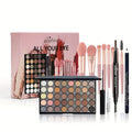 40 Color Eyeshadow Palette Makeup Kit for Women — Complete Eye Makeup Set with Mascara, Eyeshadow Brush, Eyeliner & Eyebrow Pencil, Beginner Starter Kit & Beauty Gift Set for Girls - product image 6